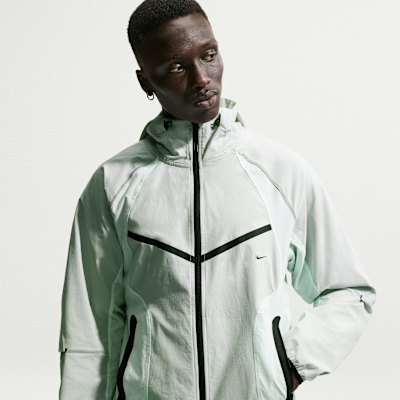 Nike Tech Men's Dri-FIT Woven Full-Zip Color-Block Windrunner